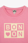 T-shirt - Tubo Pink cotton Print sun
