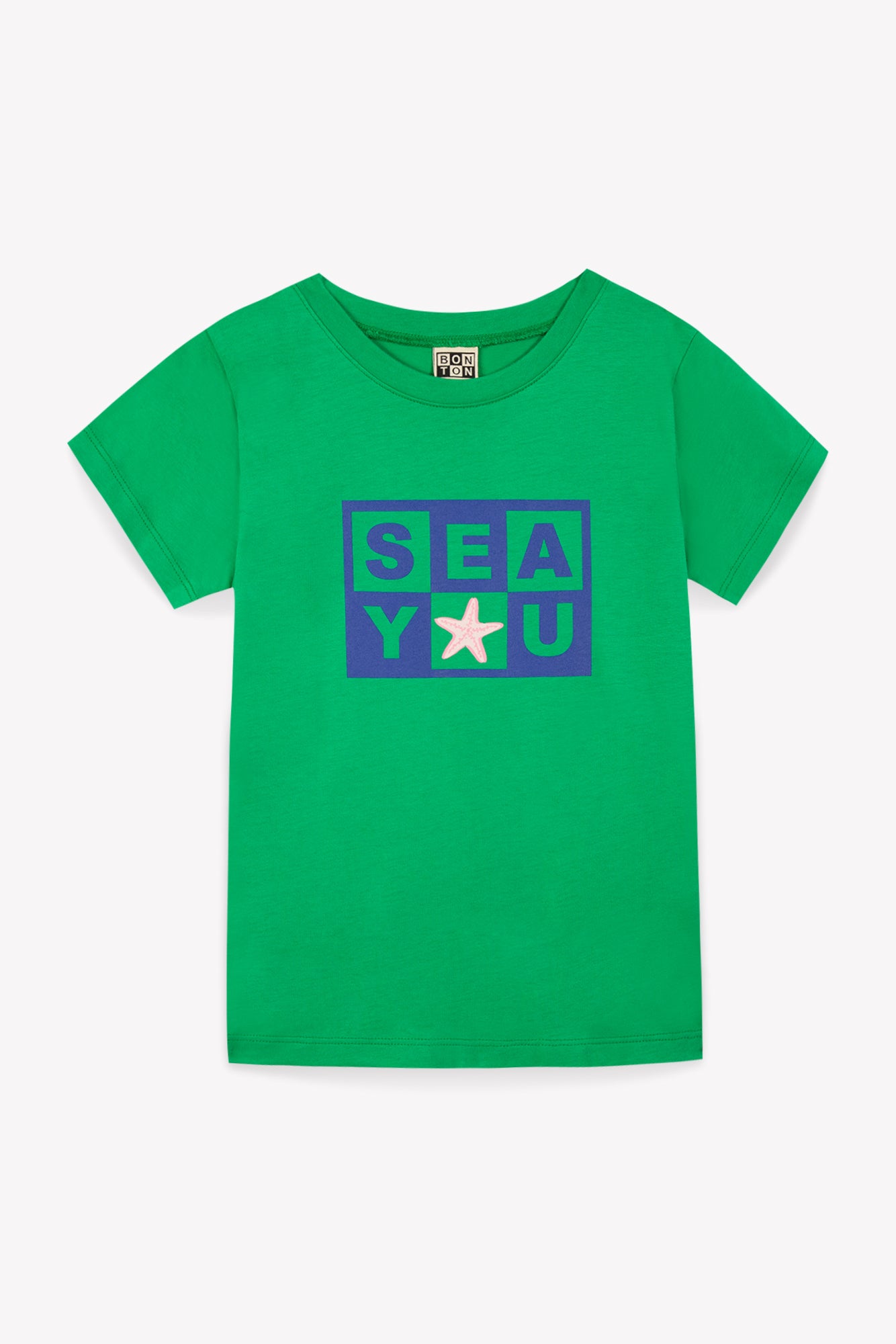 Tee-shirt - Tubo vert coton organique imprimé seayou