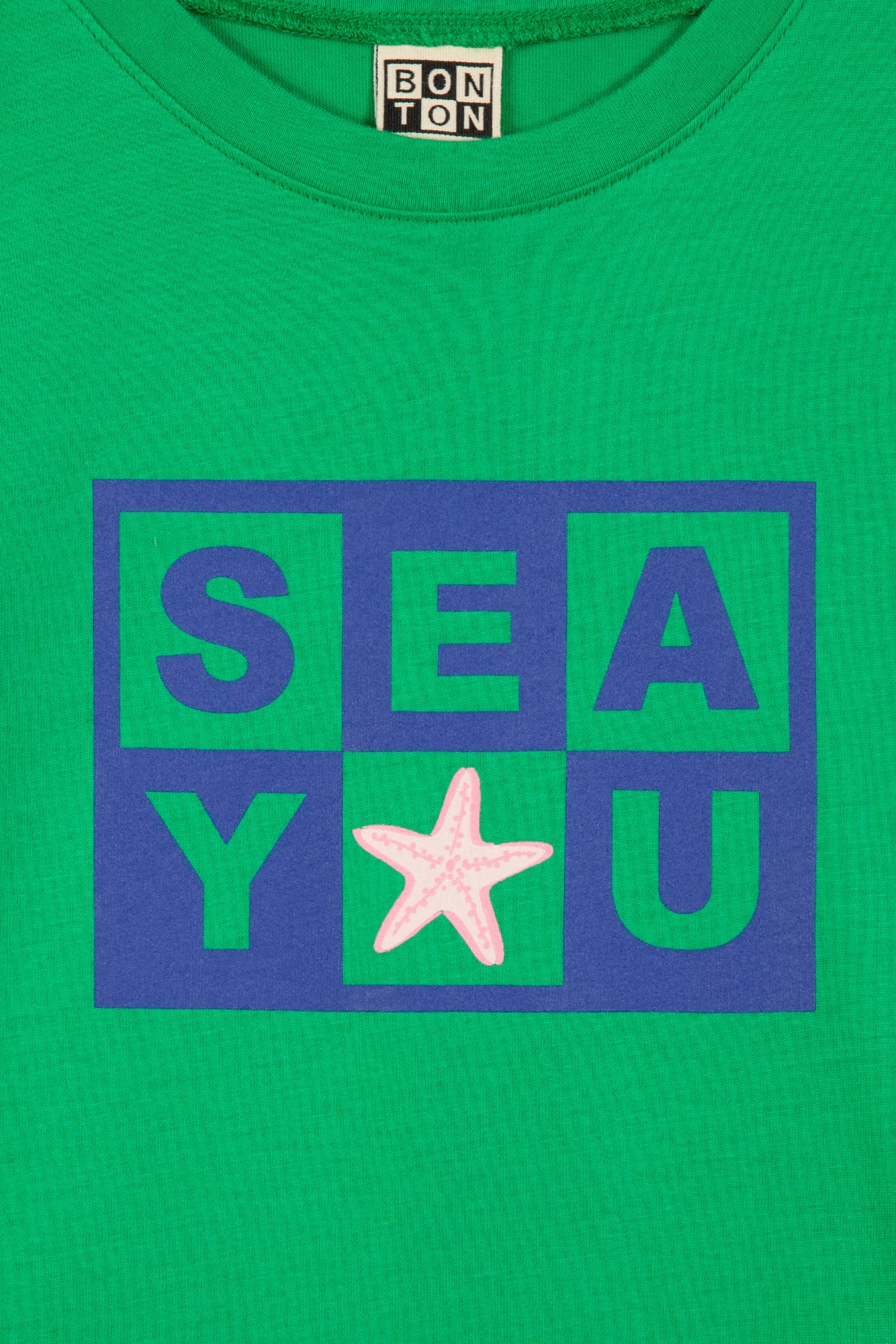 Tee-shirt - Tubo vert coton organique imprimé seayou