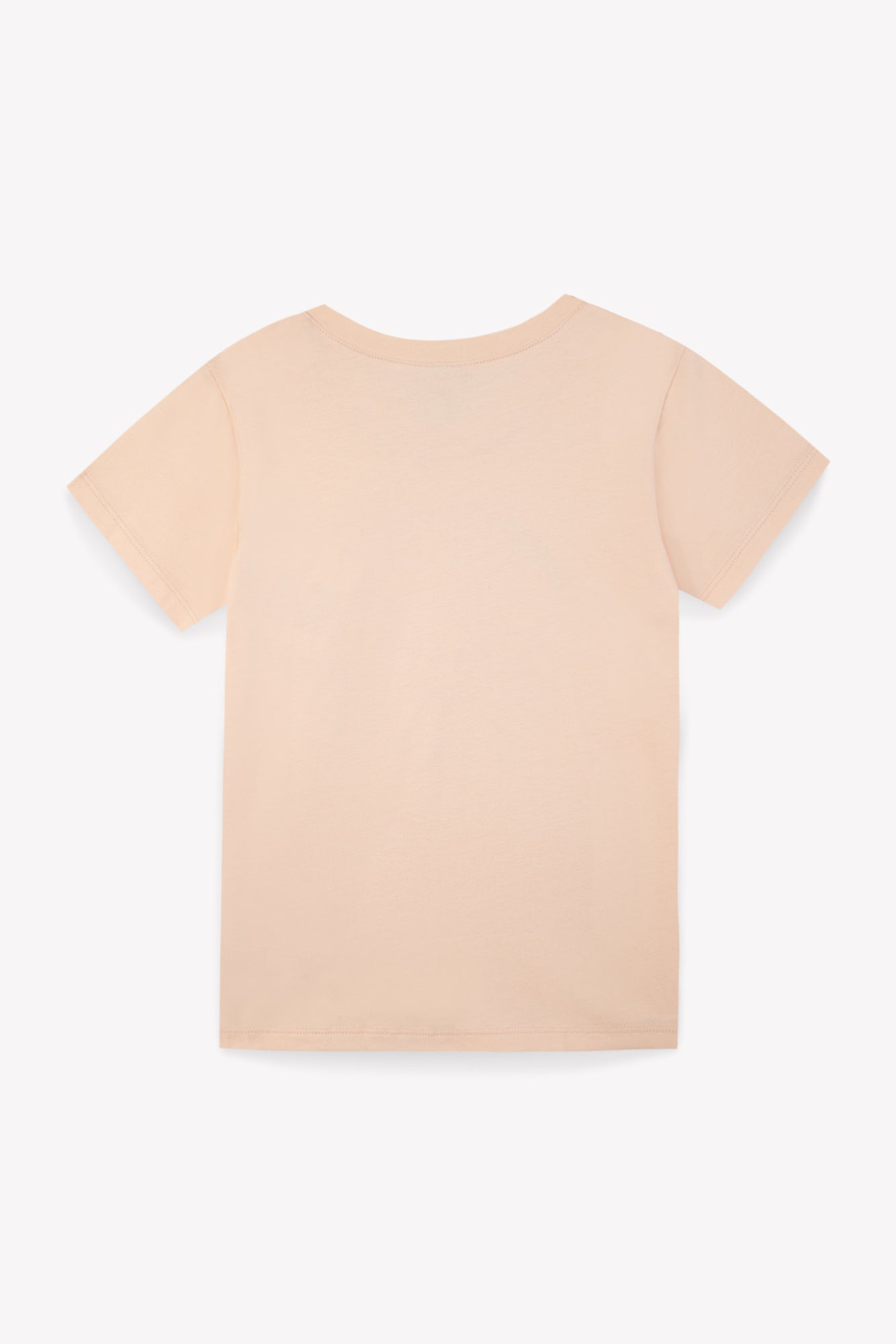 Tee-shirt - Tubo rose coton imprimé forever