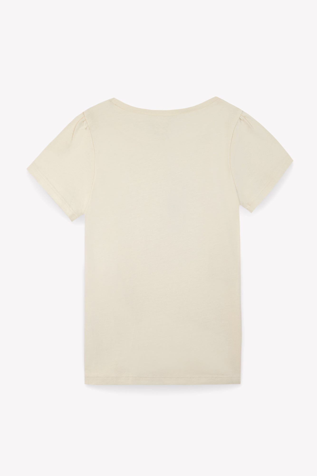 Tee-shirt - Thym écru coton organique
