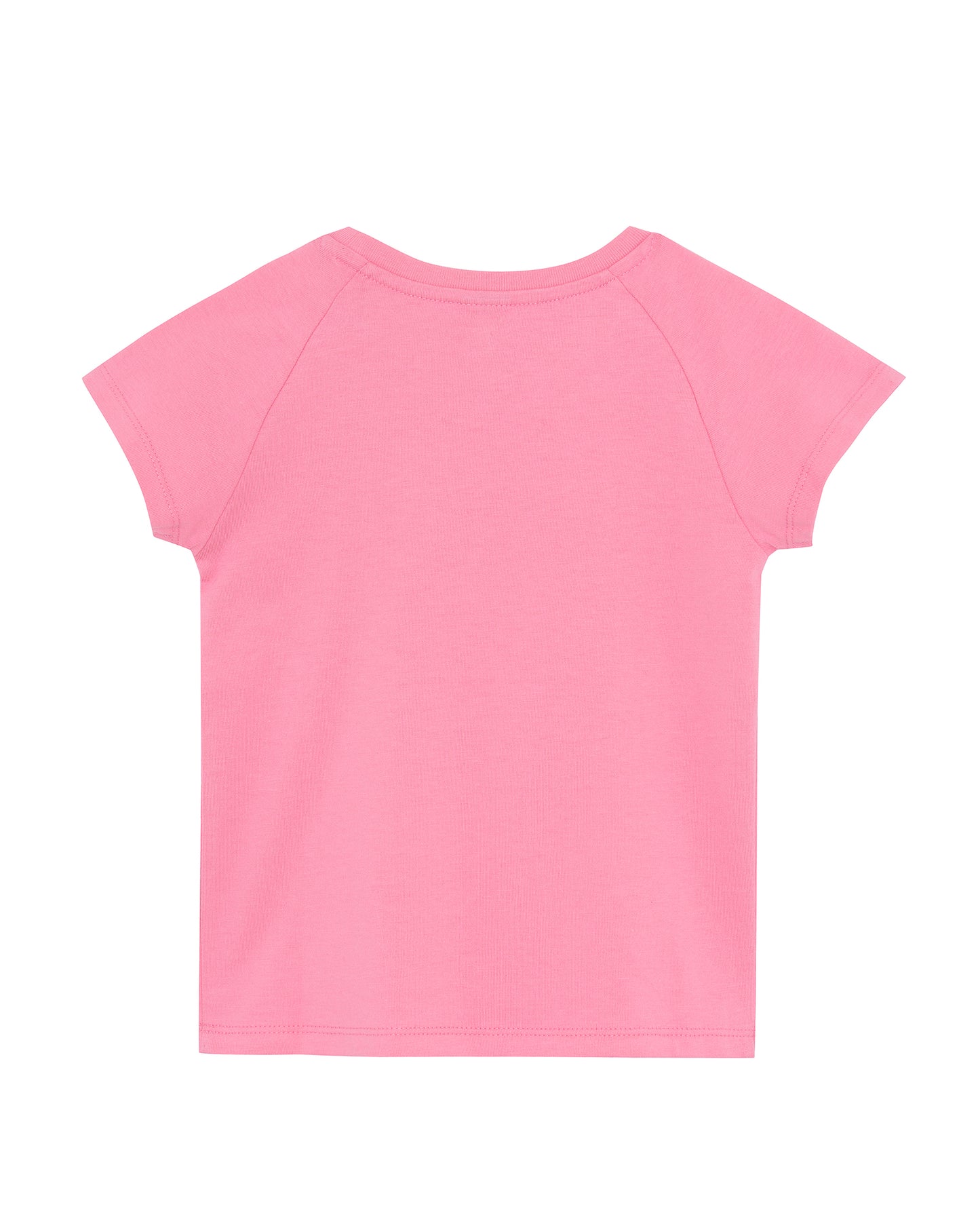 T-shirt - Trust Pink Organic cotton logo flowers