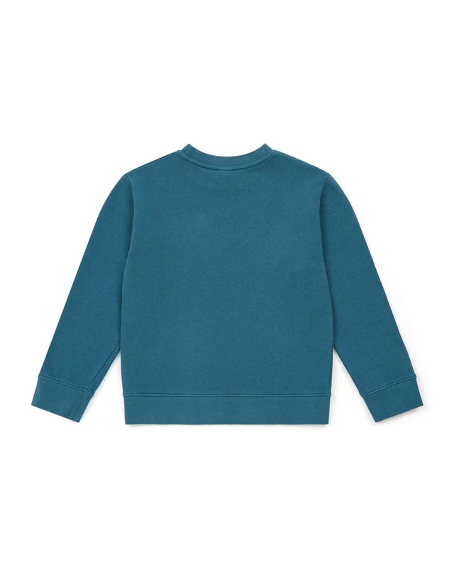 Sweatshirt - School Blue in 100% cotton - Image alternative