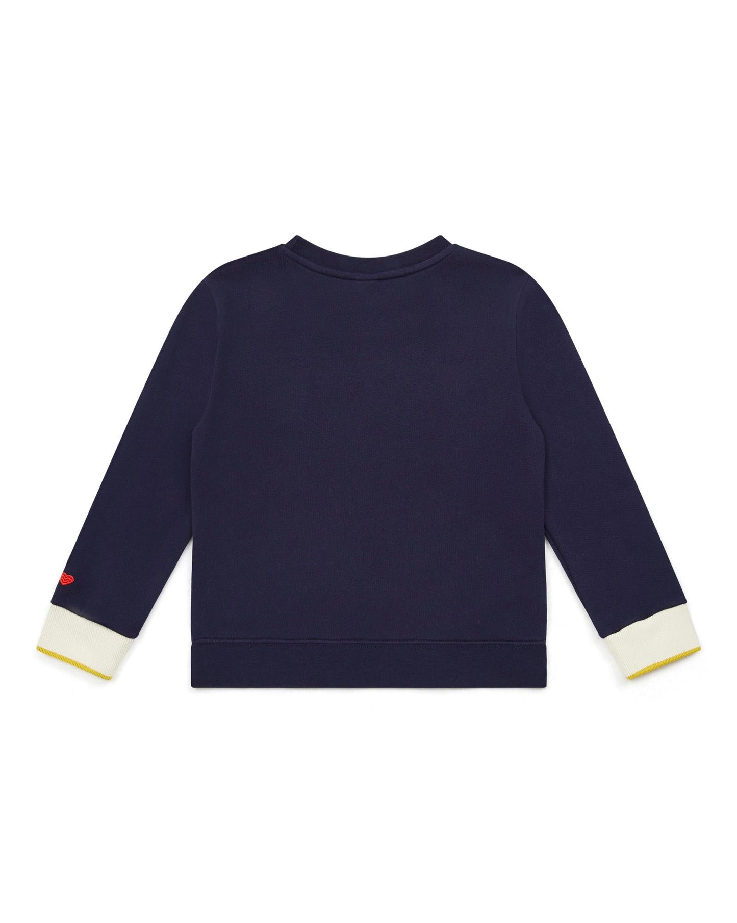 Sweatshirt - Love Gang Blue in organic cotton