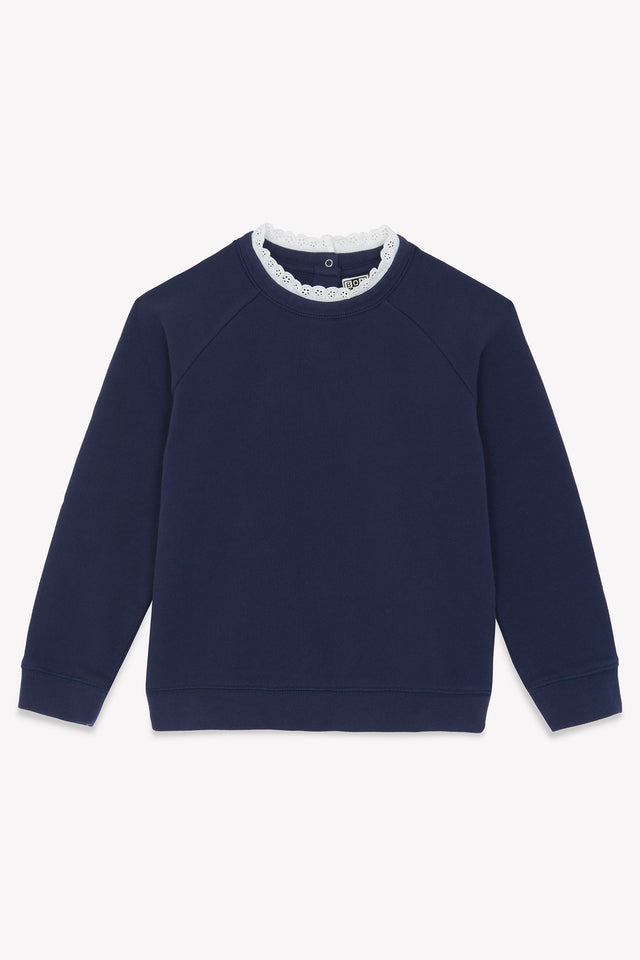 Sweat - Tilia bleu coton biologique - Image principale