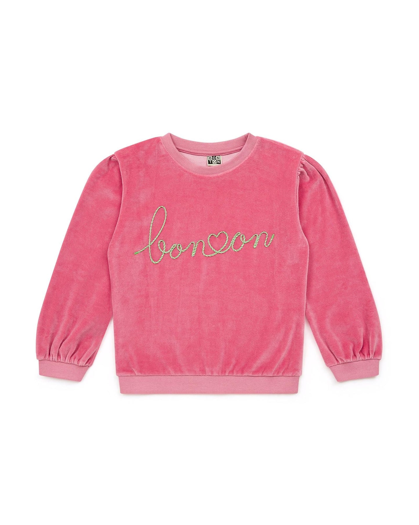 Sweatshirt - Pink in Velvet