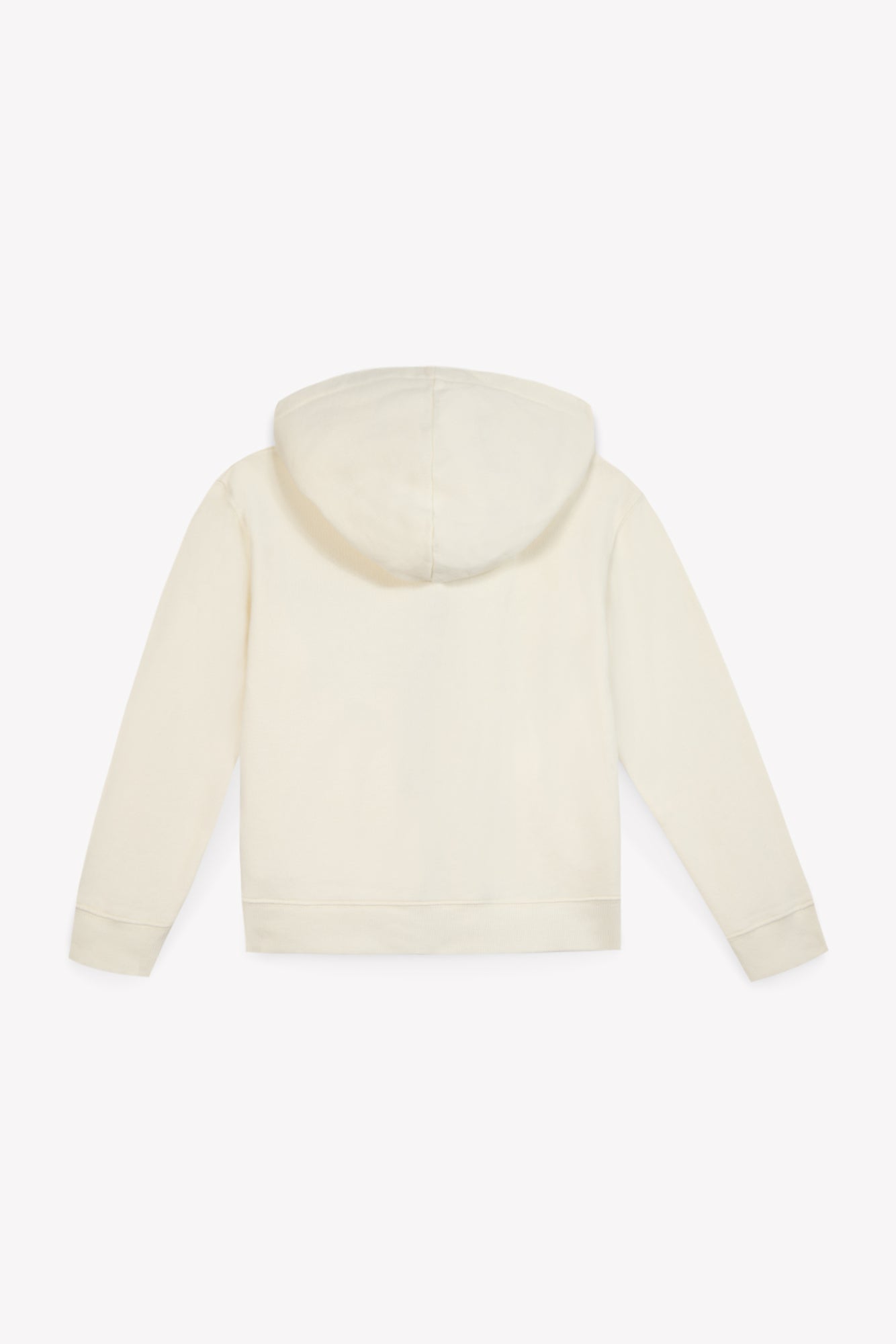Sweatshirt - Organic cotton ecru sax