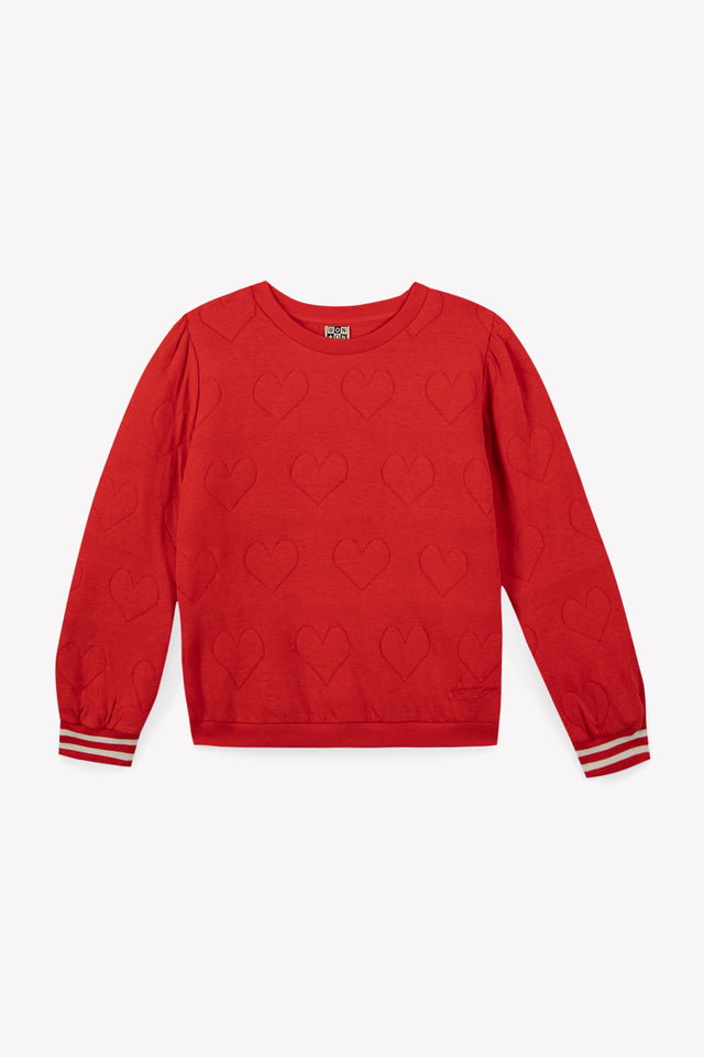 Sweat - Smack imprimé cœur - Image principale