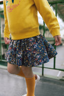 Jupe - Framboise fleuri