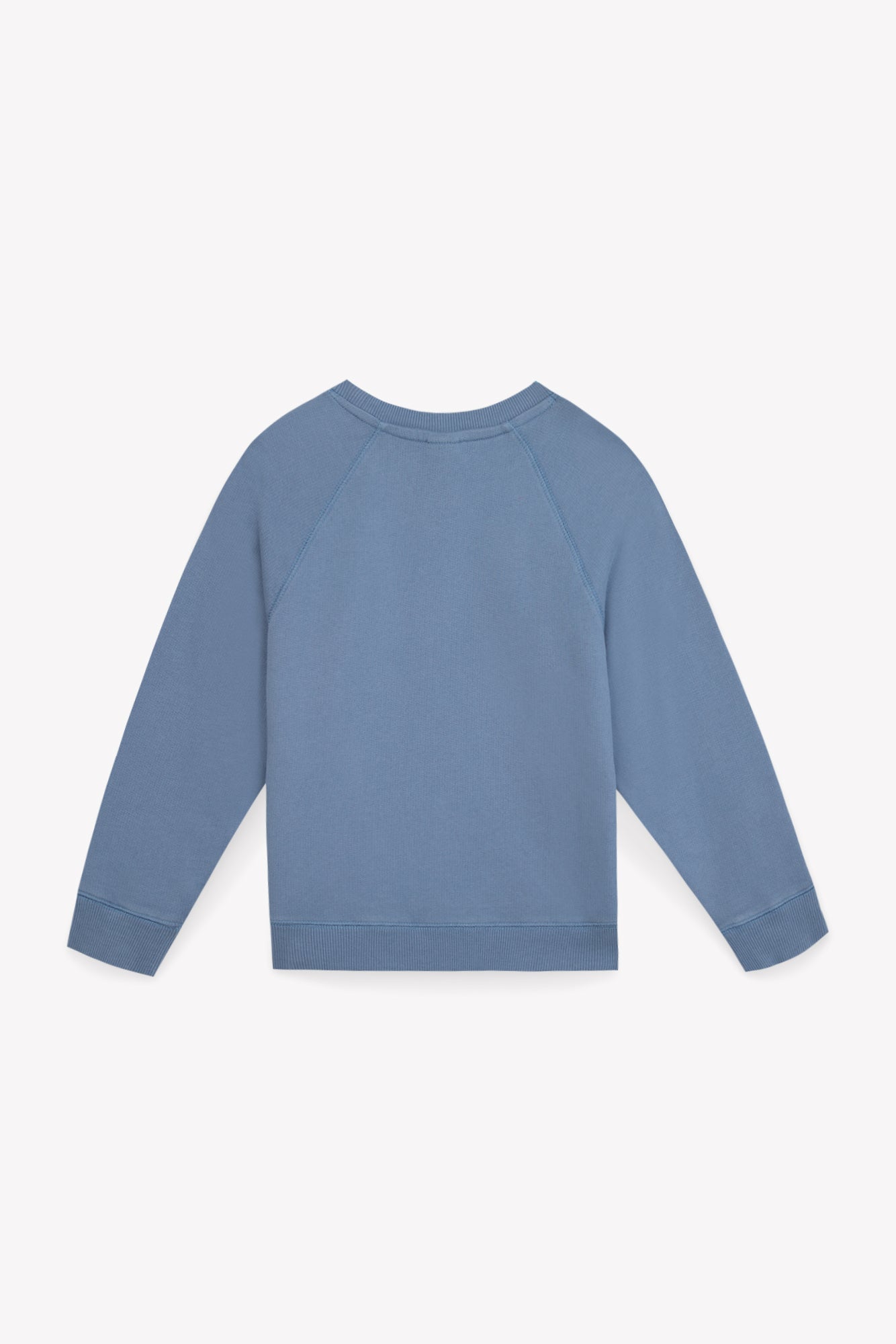 Sweat - Star bleu molleton coton organique