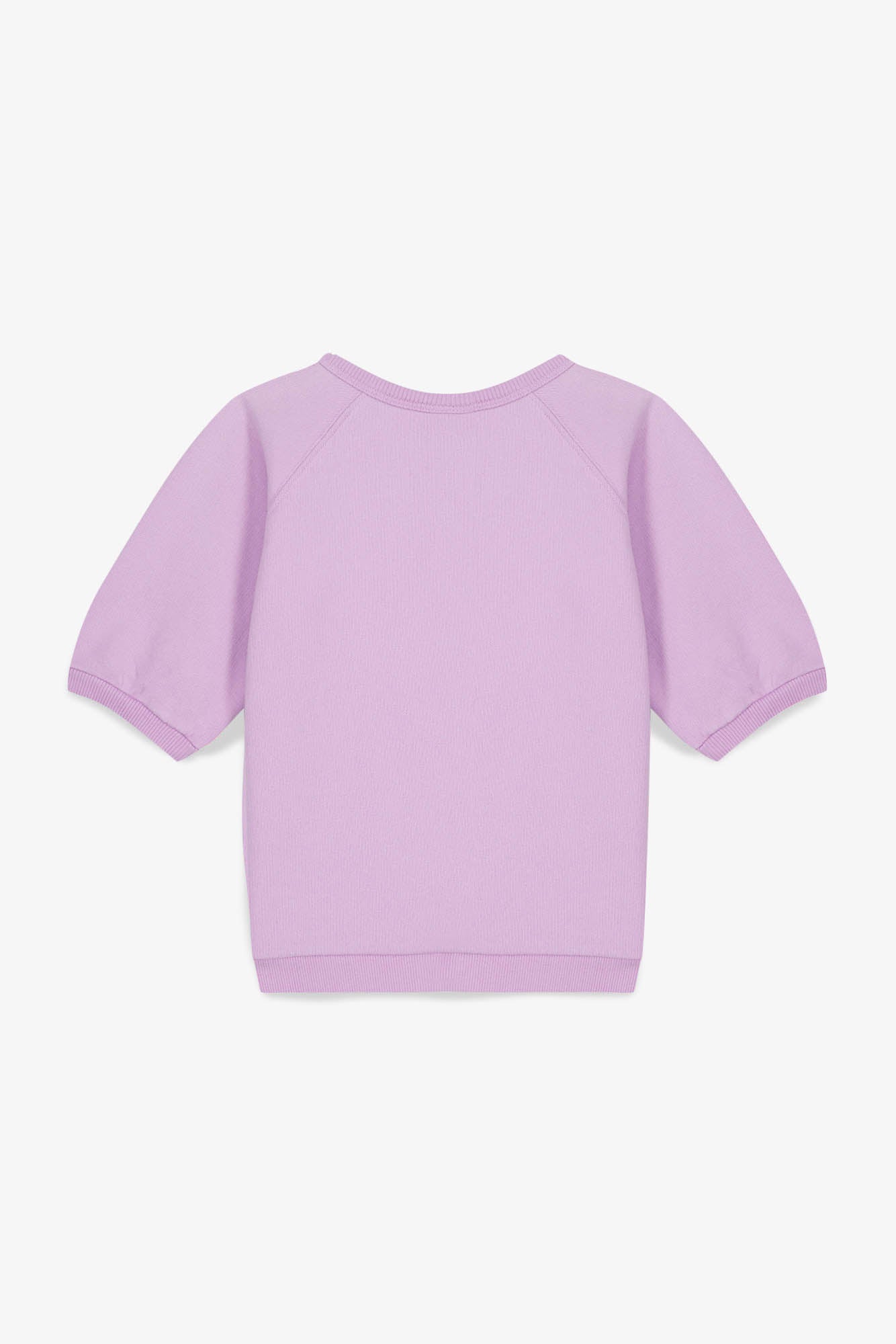 Sweatshirt - Smart Lila Fleece organic cotton