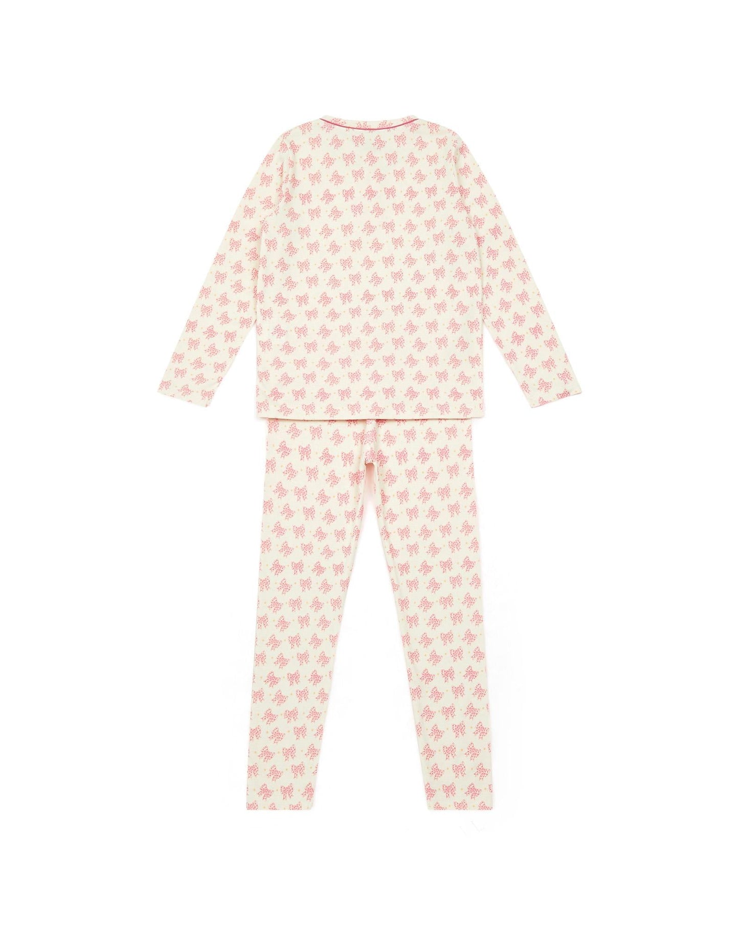 Pyjama - 2 pièces rose coton biologique