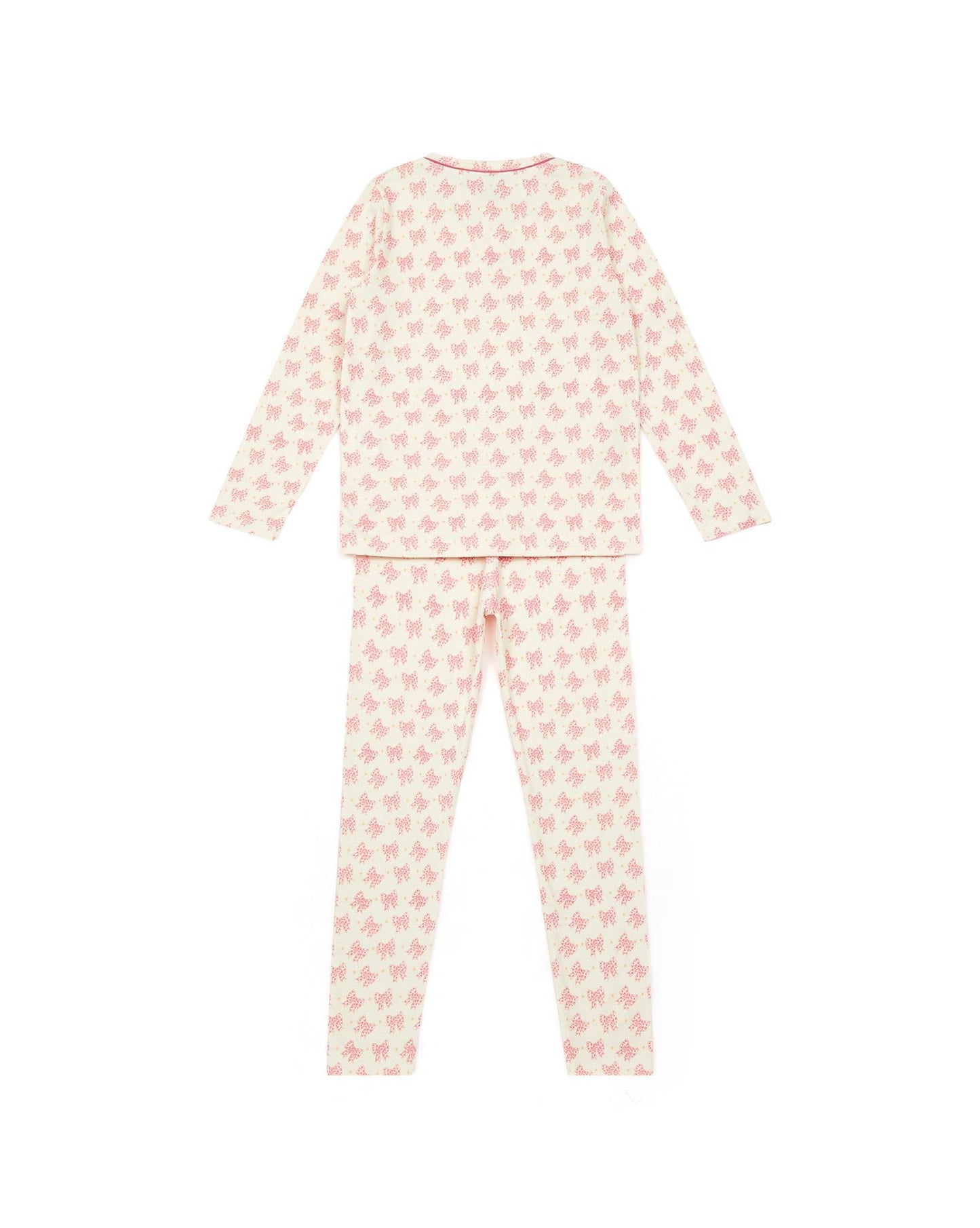 Pajamas - 2 rooms Pink biological cotton