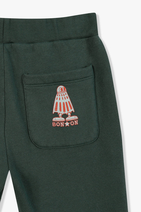 Jogging - Jogg Kaki en coton organique - Image principale