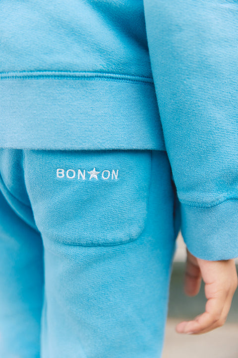 Jogging - Jogg bleu coton organique - Image principale