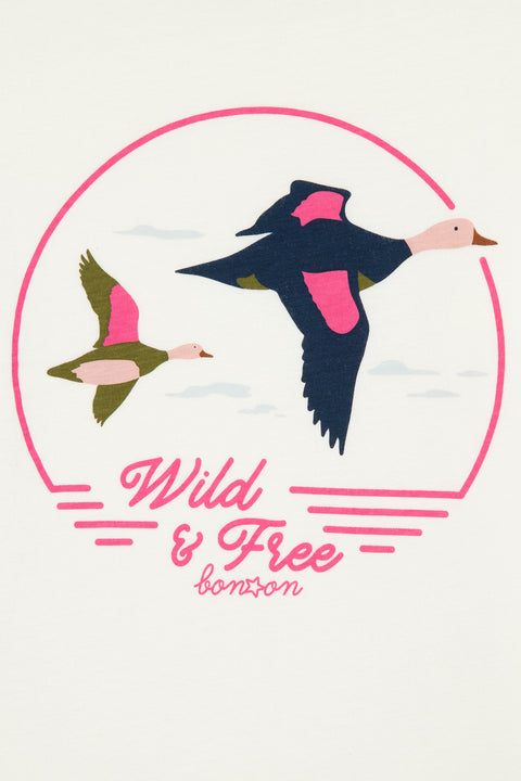 T-shirt - Taxo crème bonton - Image principale