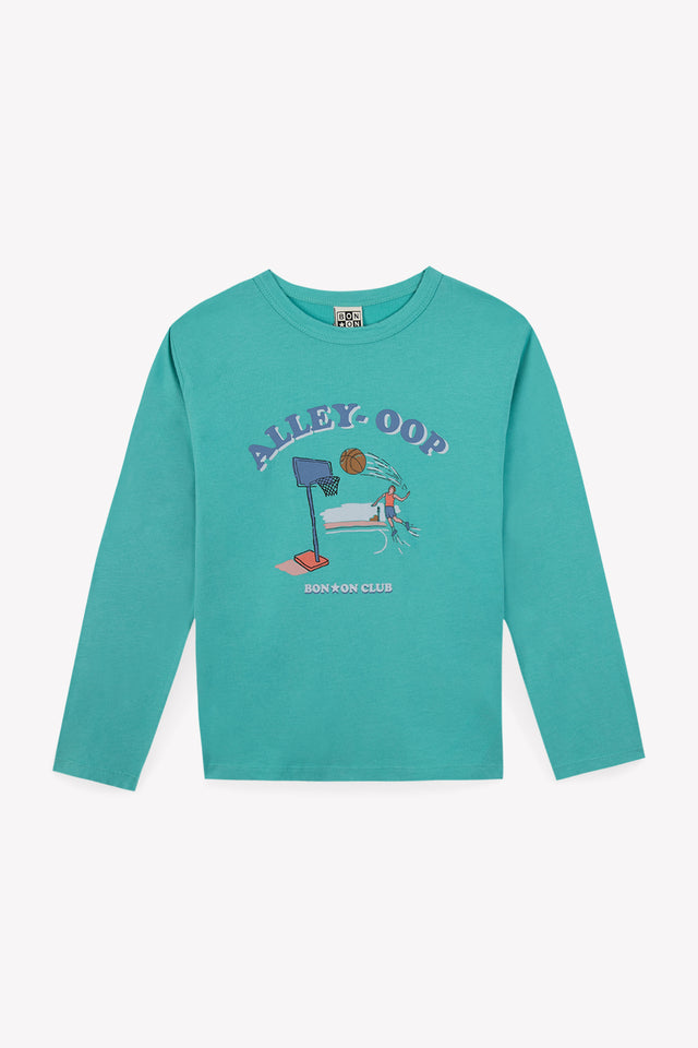 T-shirt - Taxo bleu paon - Image principale