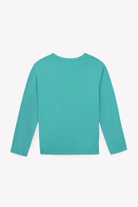 T-shirt - Taxo bleu paon - Image principale