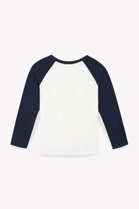 T-shirt - Tipi "Back to school" écru - Image principale