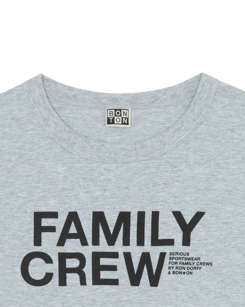 T-shirt - Tubog Family Crew gris BONTON + RON DORFF - Image principale