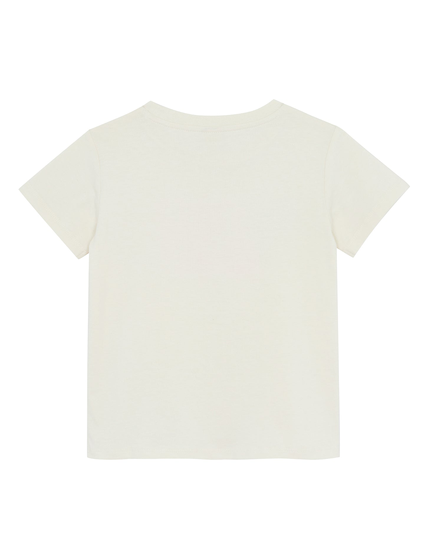 Tee-shirt - Tubog bicolore écru imprimé allez go