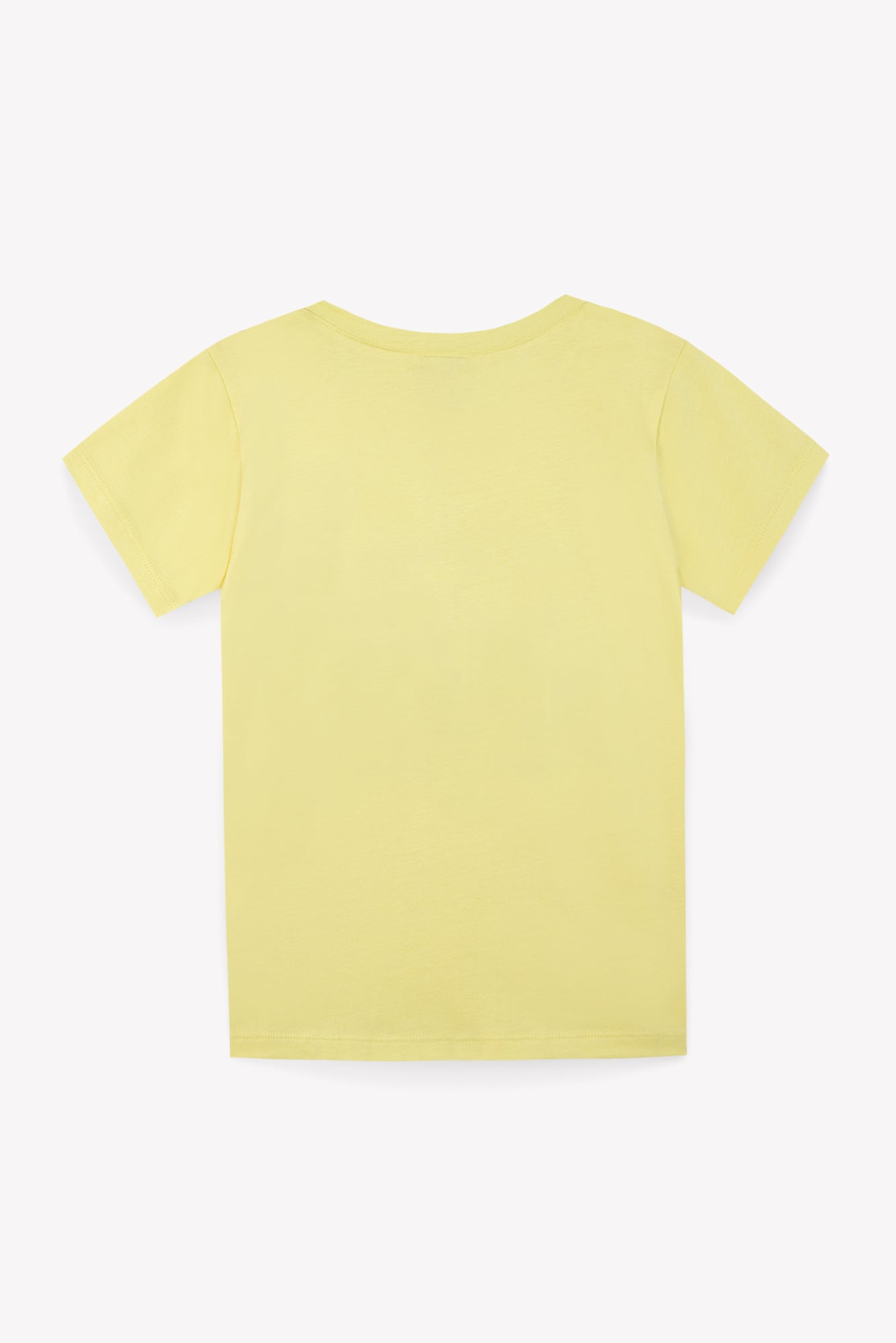 Tee-shirt - Tubog jaune coton GOTS imprimé forest KR