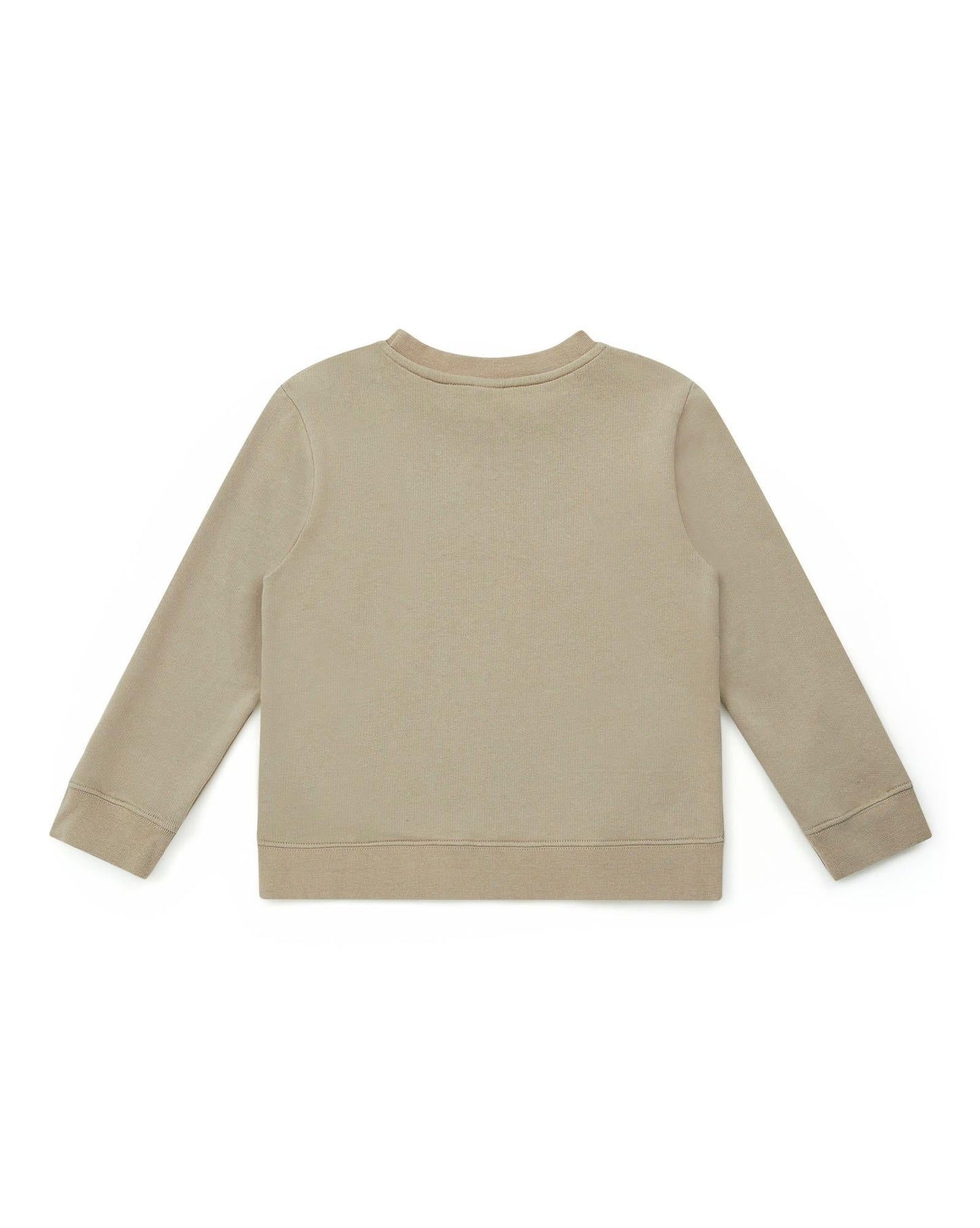 Sweatshirt - Slow Vibes Grey in organic cotton