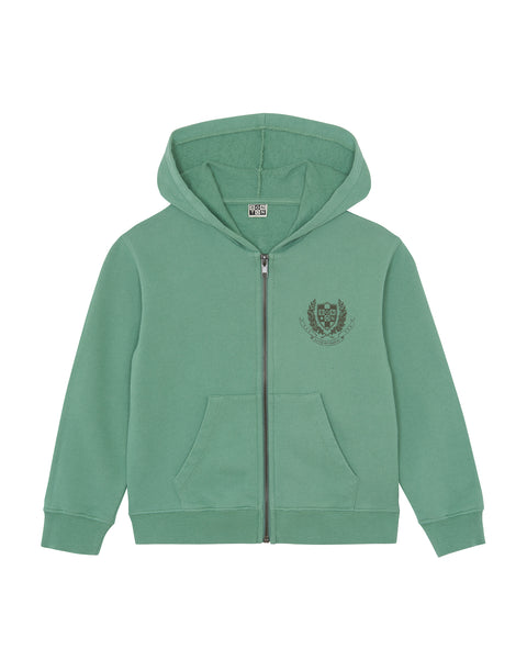 Sweat - Saxo vert coton organique - Image principale