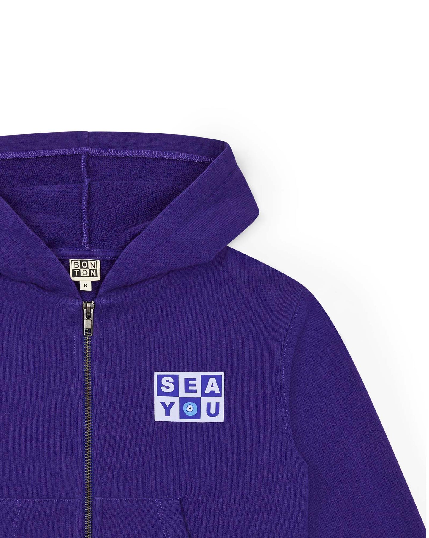 Sweatshirt - sax Blue organic cotton