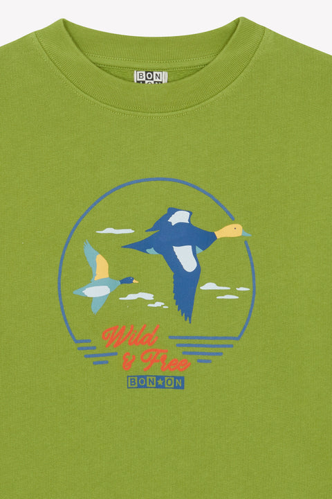 Sweat - Smile kaki - Image principale