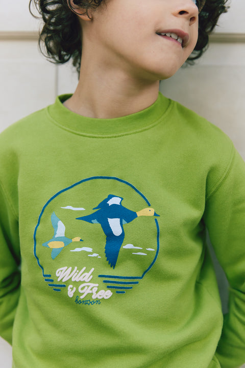 Sweat - Smile kaki - Image principale