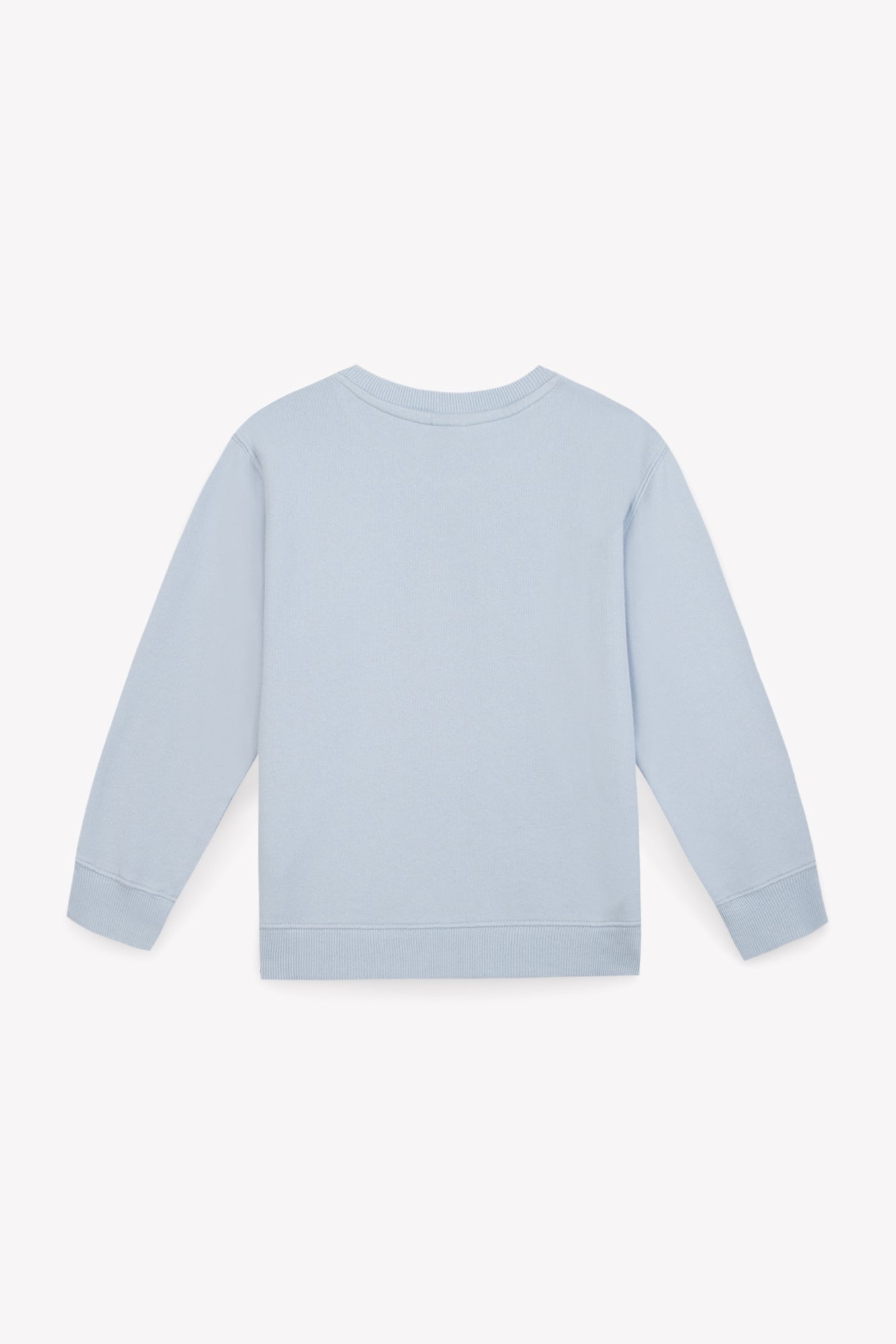 Sweat - Smile bleu molleton coton imprimé poulpe