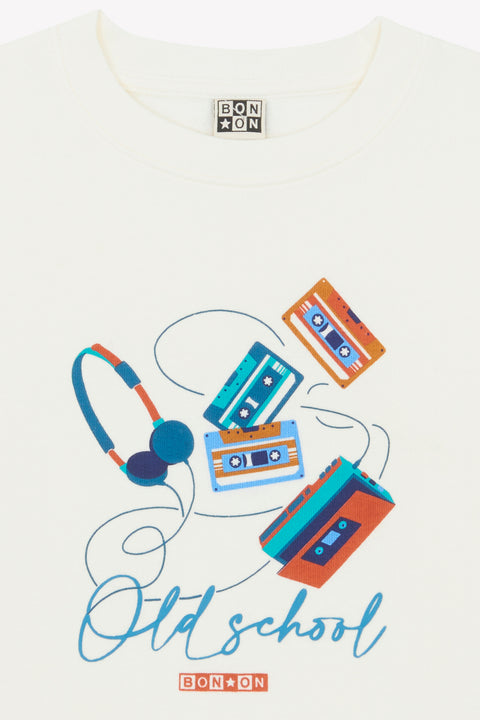 Sweat - Sandy écru "Old School" - Image principale