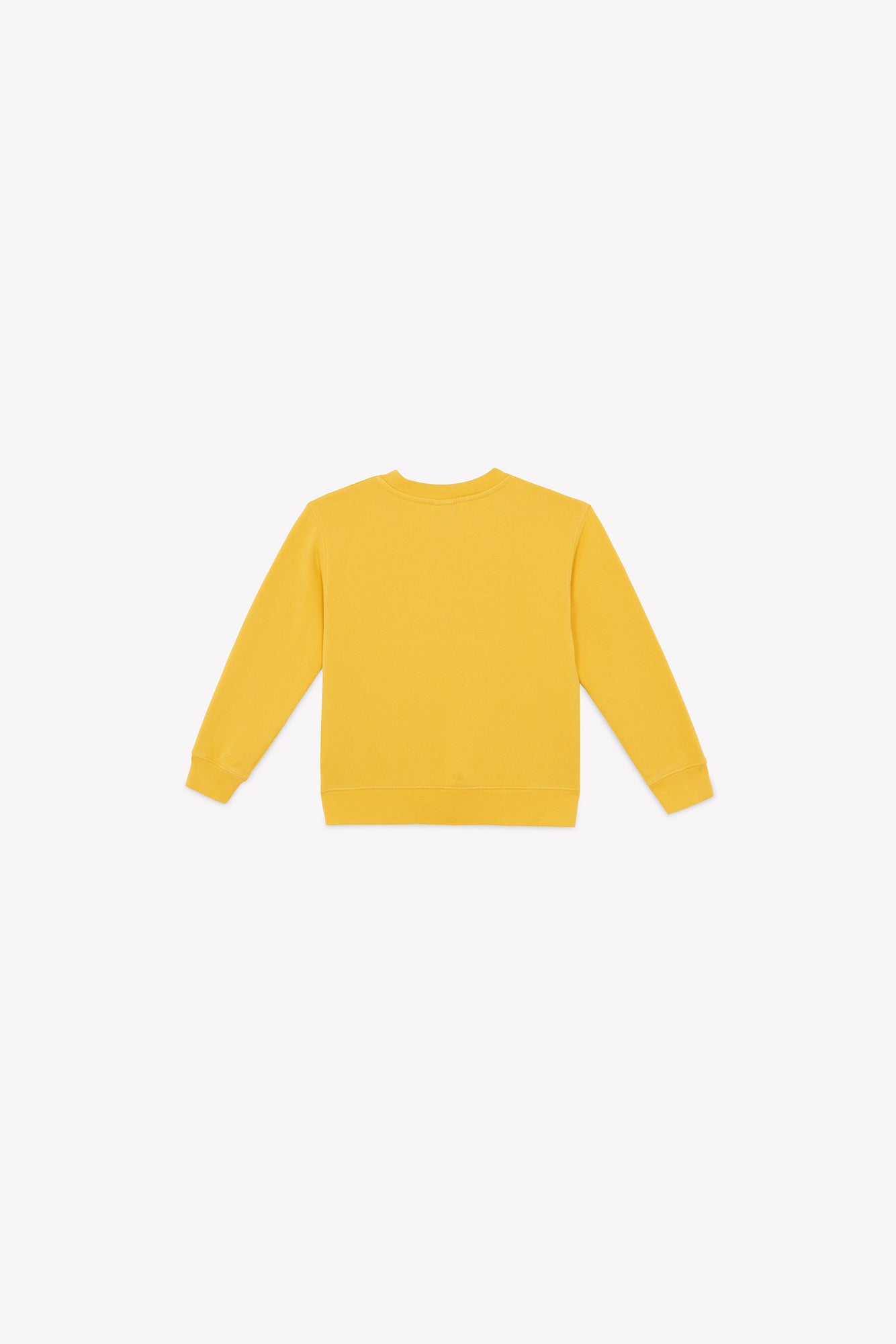 Sweat - Smile jaune retro bonton