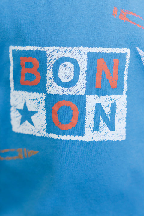 T-shirt - Taxi bleu marine - Image principale