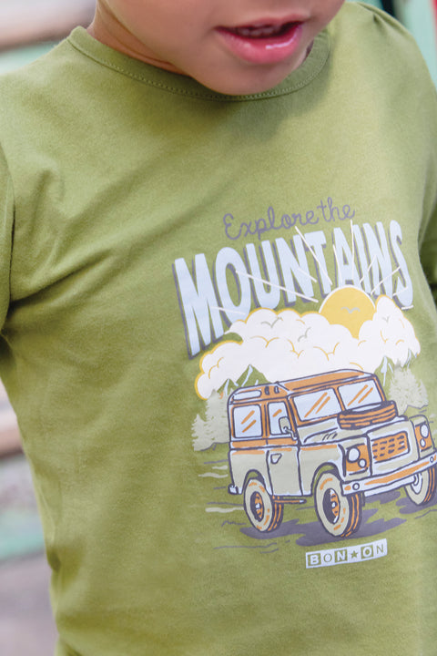 T-shirt - Taxi vert officier - Image principale