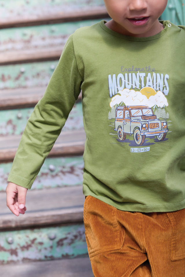 T-shirt - Taxi vert officier - Image principale