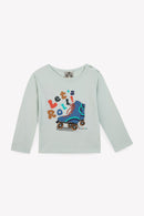 T-shirt - Taxi gris clair