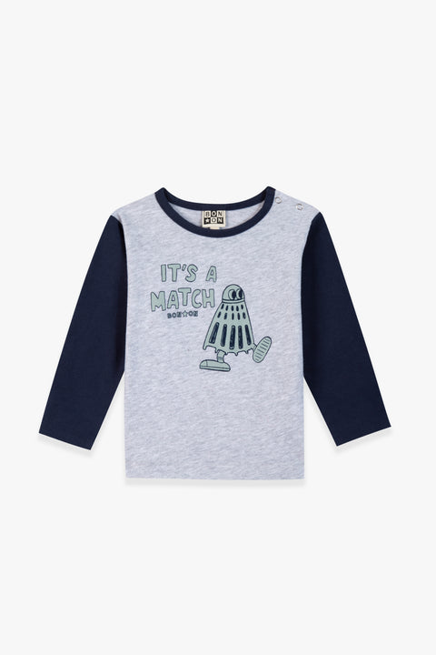 T-shirt - Taxi gris chiné - Image principale