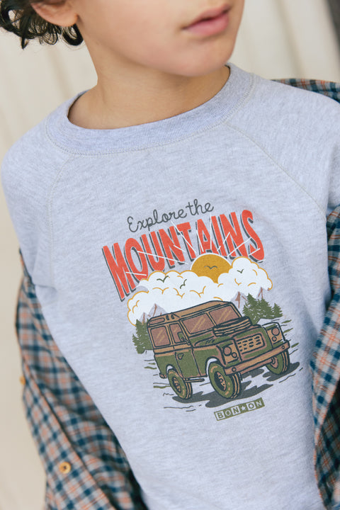 Sweat - Sandy gris chiné - Image principale