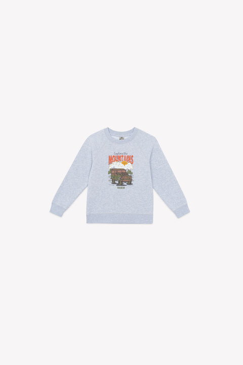 Sweat - Sandy gris chiné - Image principale