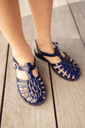 Sandales - Méduses bleues pvc