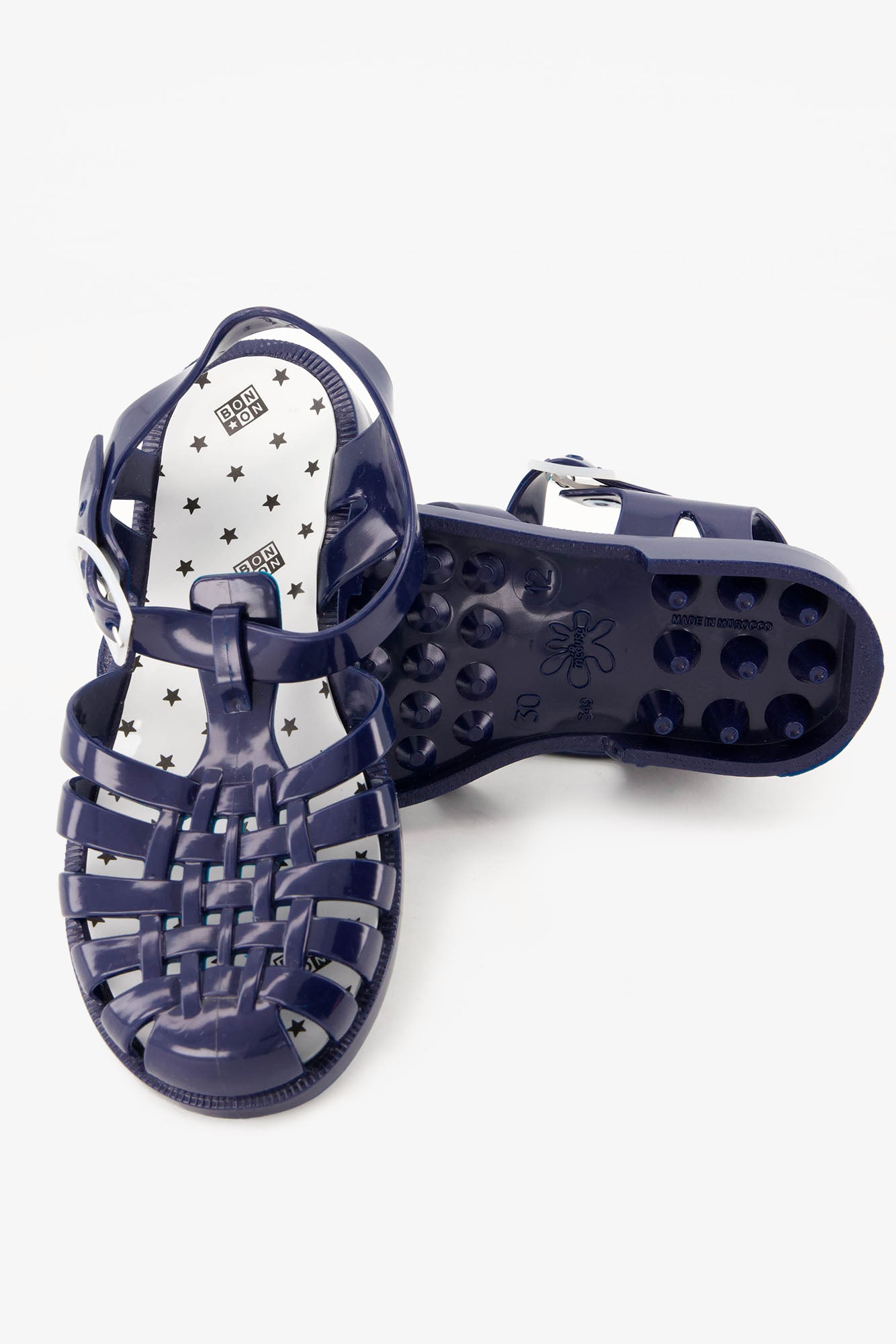 Sandals - PVC blue jellyfish