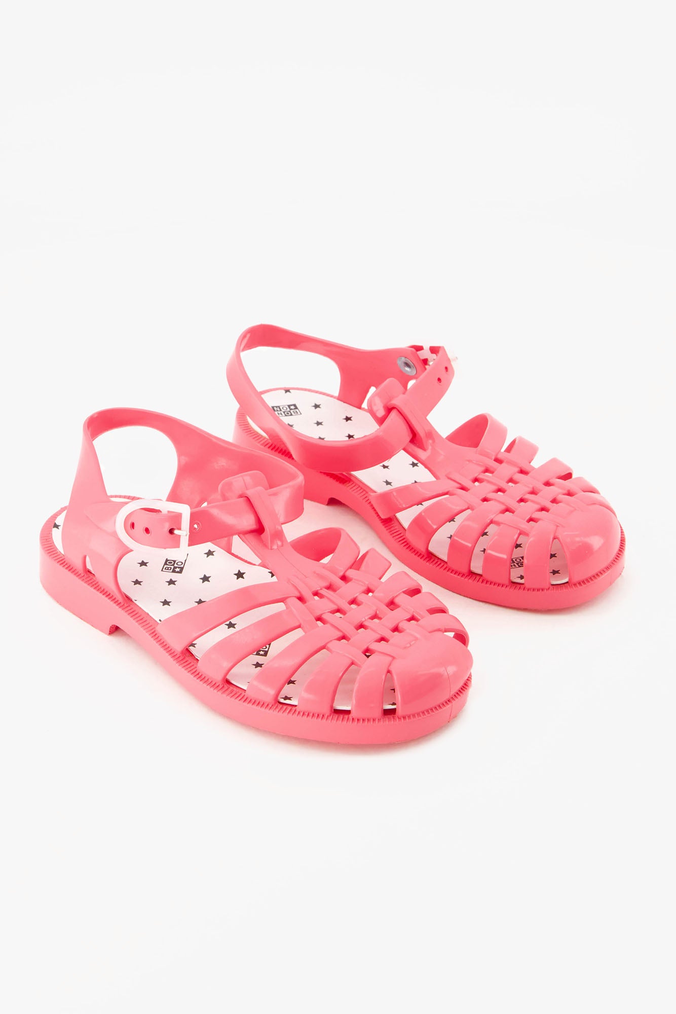 Sandals - PVC pink jellyfish