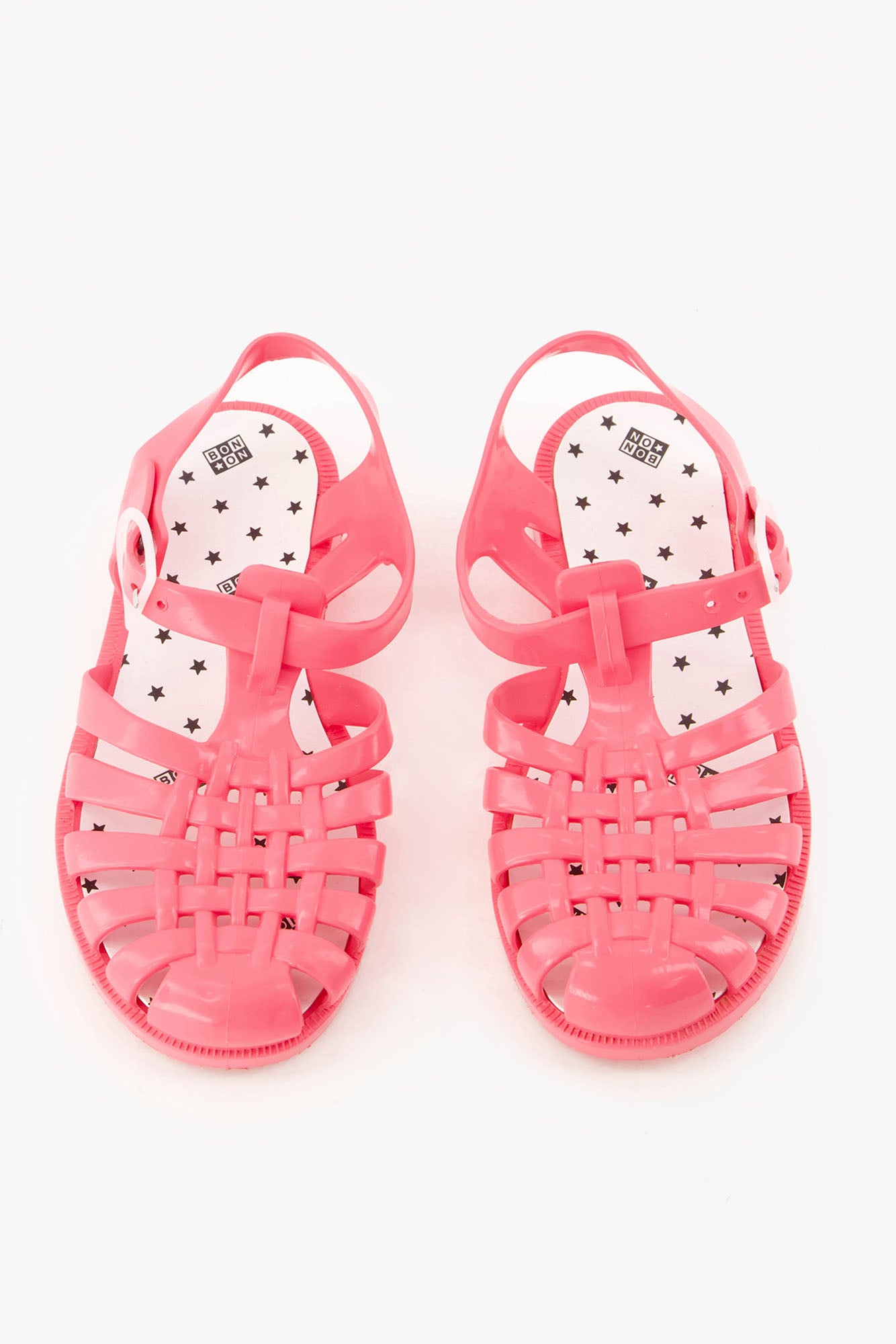 Sandals - PVC pink jellyfish