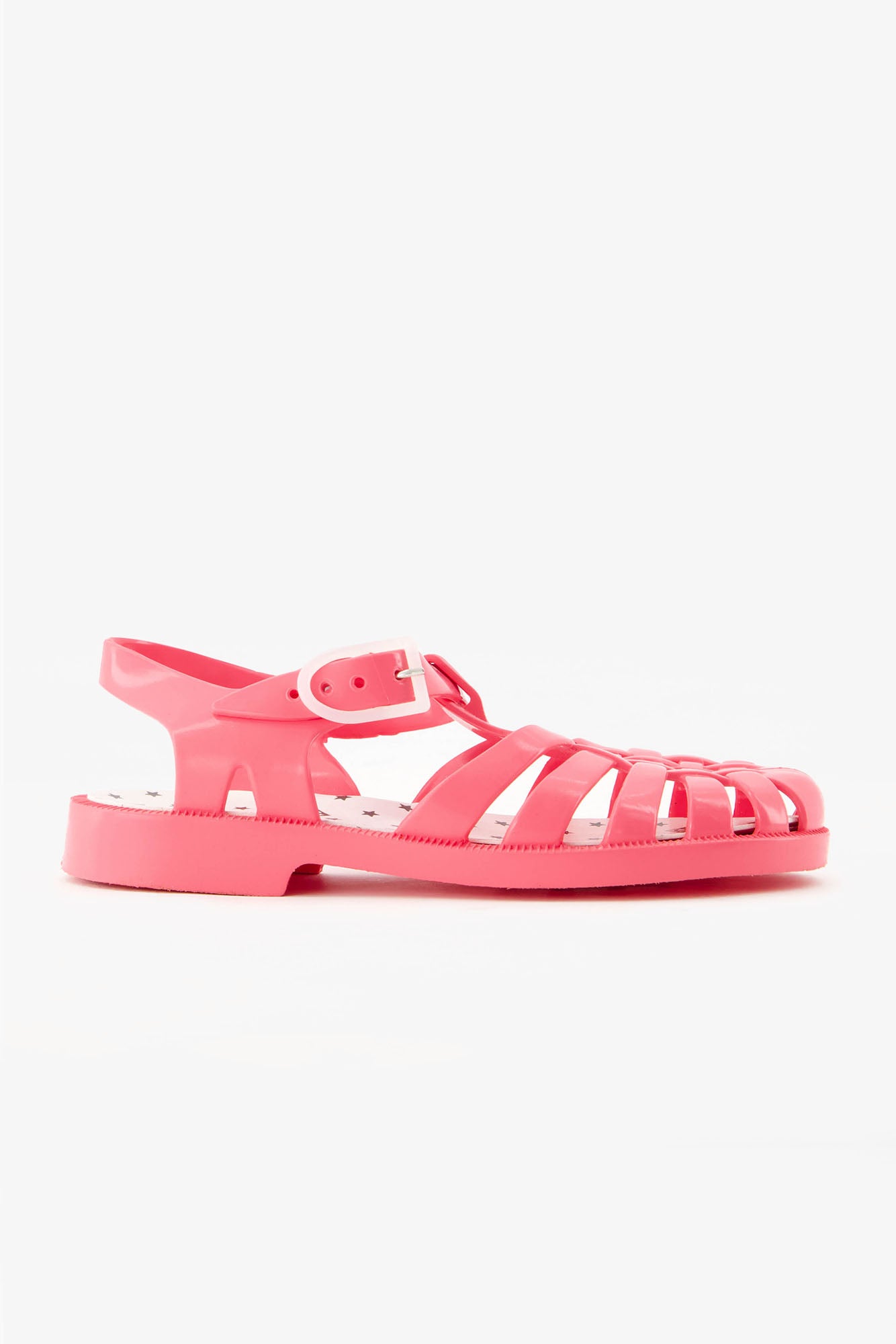 Sandals - PVC pink jellyfish