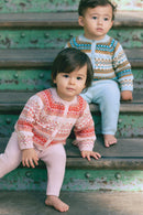 Ensemble - Toudou jacquard peach