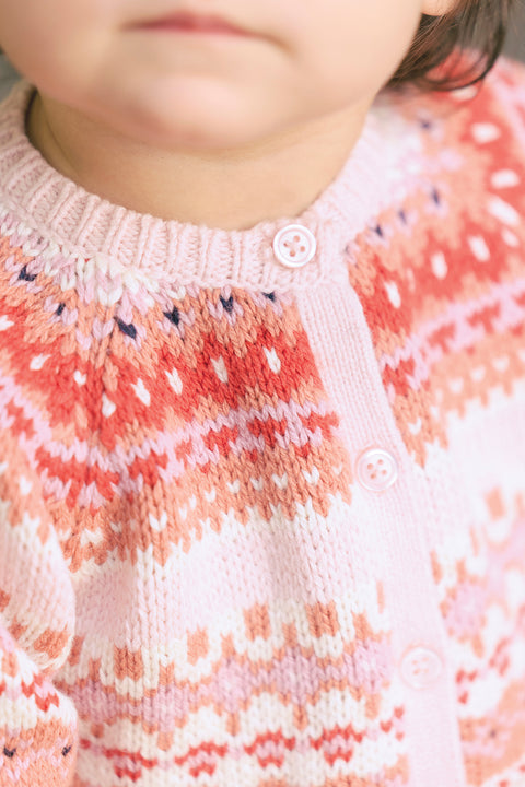 Ensemble - Toudou jacquard peach - Image principale