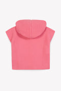 Poncho - Pink Baby organic cotton