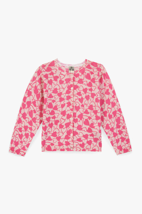 Cardigan - Lilou imprimé lalalove - Image principale